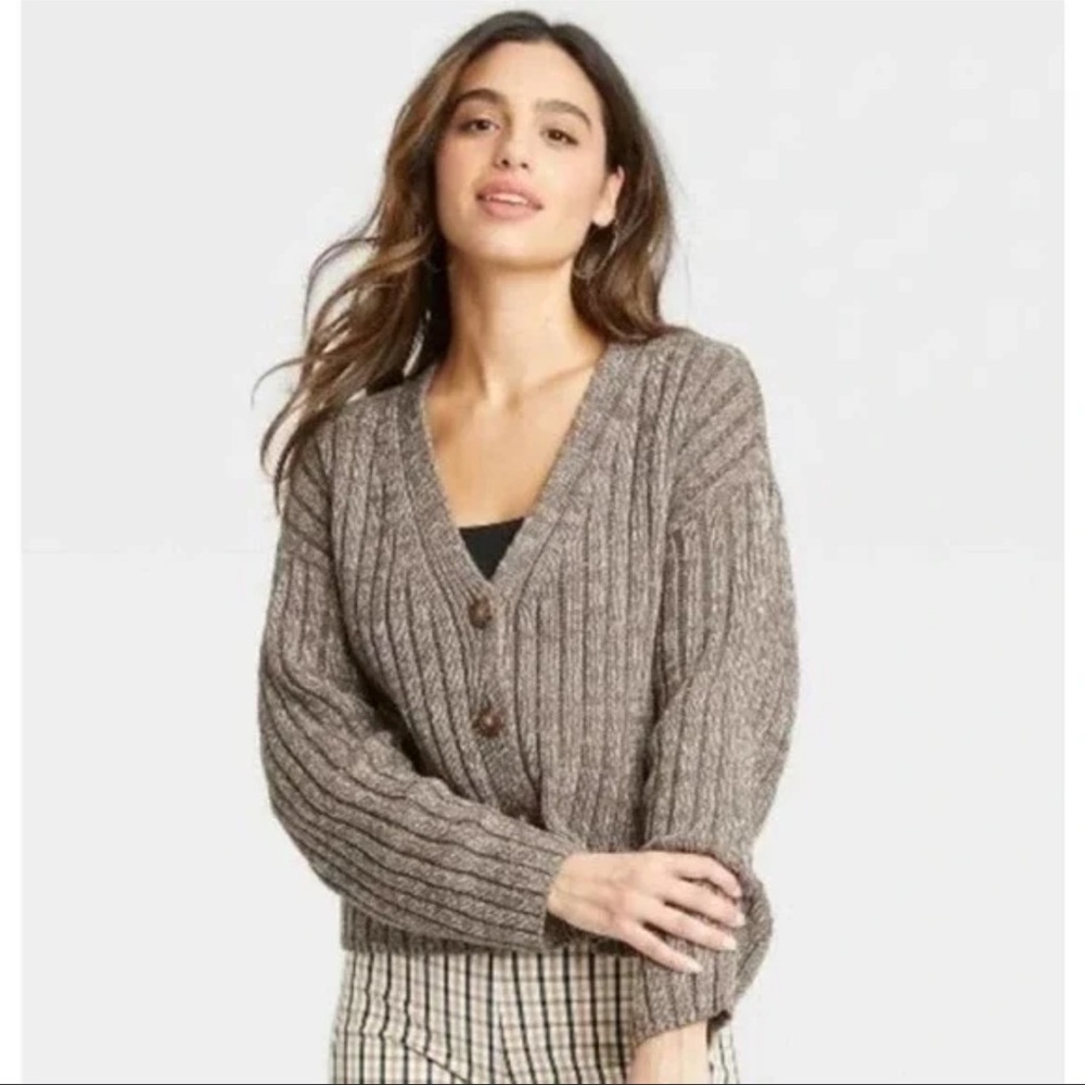Women's Brown Knit Sweater |Sz M |